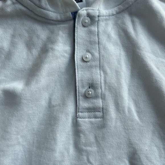 Janie and Jack White Hooded Pique Polo Sweatshirt - Picture 8 of 11